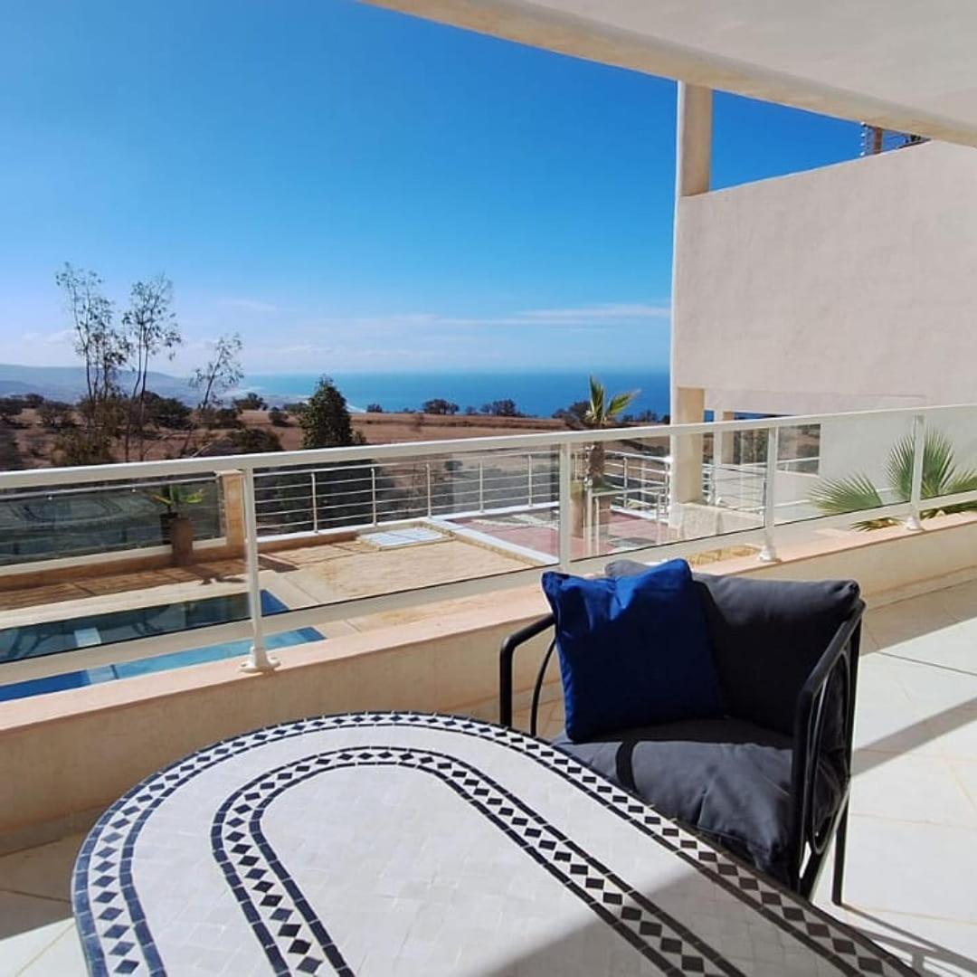 Taghazout Ocean With Pool , Fitness And Ocean View Apartment Екстериор снимка