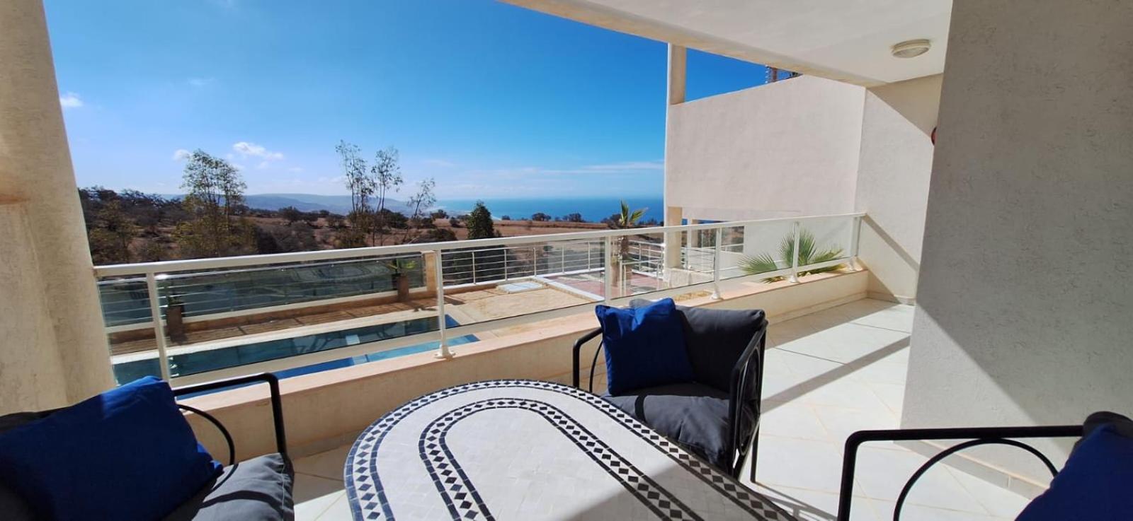 Taghazout Ocean With Pool , Fitness And Ocean View Apartment Екстериор снимка
