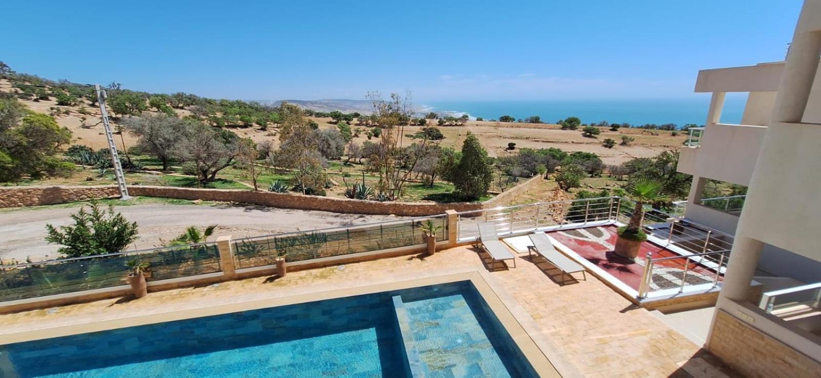 Taghazout Ocean With Pool , Fitness And Ocean View Apartment Екстериор снимка
