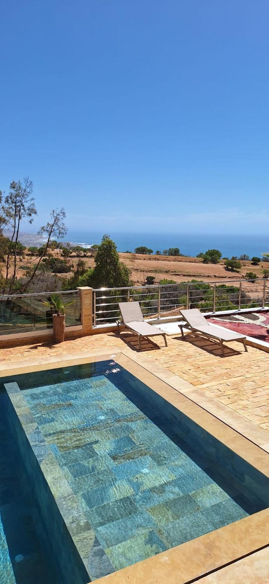 Taghazout Ocean With Pool , Fitness And Ocean View Apartment Екстериор снимка